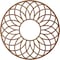 Ekena Millwork Cannes Wood Fretwork Pierced Ceiling Medallion, Walnut, 34"OD x 11 5/8"ID x 1/4"T CMWP34X34X0250CNWA - alternate 2